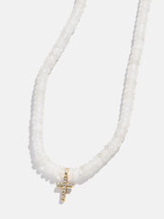 High Energy Semi-Precious Necklace - Cross