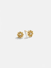 18K Gold Just For Fun Earrings - Flower