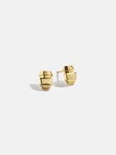 18K Gold Just For Fun Earrings - Coffee