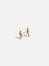 18K Gold Just For Fun Earrings - Knot
