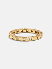 18K Gold Mabel Ring - Gold/Pavé