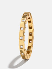 18K Gold Mabel Ring - Gold/Pavé