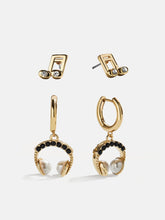 Volume Up Earring Set - Headphones