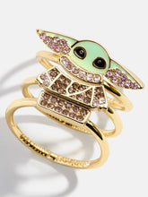 STAR WARS™ GROGU™ Ring Set - Gold/Green