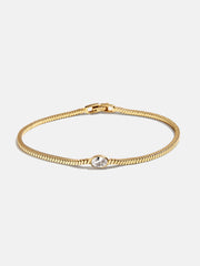 Lana 18K Gold Bracelet - Gold/Pavé