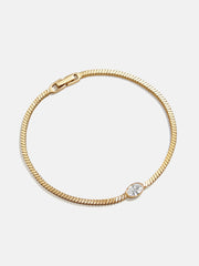 Lana 18K Gold Bracelet - Gold/Pavé