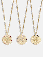 Zodiac Pendant Necklace - Aries