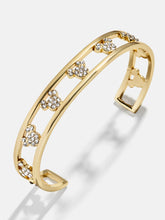 Disney Mickey Mouse Cuff Bracelet - Gold/Pavé