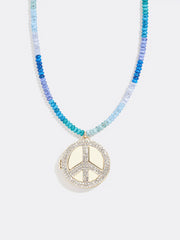 Lil' Peacemaker Kids’ Locket Necklace - Peace Sign