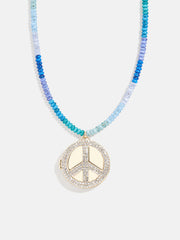 Lil' Peacemaker Kids’ Locket Necklace - Peace Sign