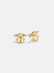 STAR WARS™ GROGU™ 18K Gold Earrings - Gold