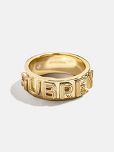 Retro 18K Gold Custom Ring - 18K Gold