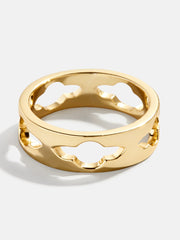 STAR WARS™ GROGU™ 18K Gold Cutout Ring - Gold