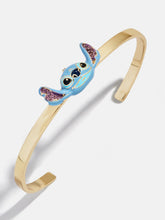Disney Stitch Cuff Bracelet - Gold/Blue