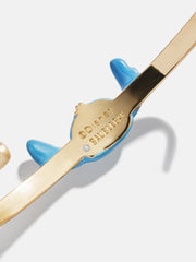 Disney Stitch Cuff Bracelet - Gold/Blue