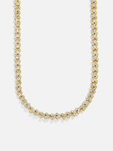 Disney Mickey Mouse Repeating Tennis Necklace - Gold/Pavé