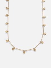 Pacifica Seashell Necklace - Gold/Pavé