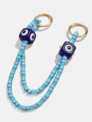 Ojo Bag Charm - Blue