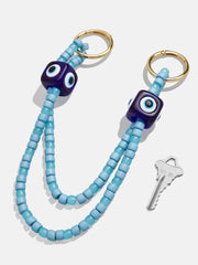 Ojo Bag Charm - Blue