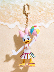 Disney Daisy Duck Beach 3D Bag Charm - Daisy Duck