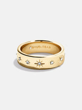 Astra Star Ring - Gold/Pavé