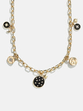Estelle Celestial Charm Necklace - Gold/Black
