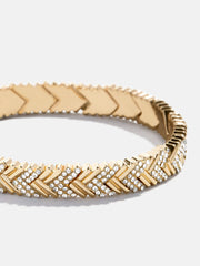 Naya Gold Bracelet - Gold/Pavé
