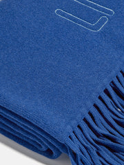 Pure Merino Wool Custom Blanket - Royal Blue/Sky Blue