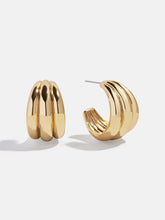 Gina Hoop Earrings - Gold