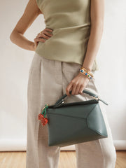 Berry Sweet Strawberry Bag Charm - Strawberry