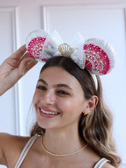 Disney Minnie Mouse Shell Ears Headband - Minnie Mouse Shell Ears