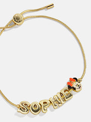 Disney Minnie Mouse Bubble Slider Custom Bracelet - Minnie Mouse