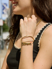 Disney Minnie Mouse Bubble Slider Custom Bracelet - Minnie Mouse