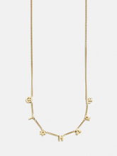 Mini 18K Gold Custom Icon Necklace - 18K Gold