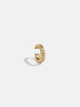 Kat 18K Gold Layered Ear Cuff - Gold/Pavé