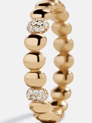 Alyssa 18K Gold Ring - Gold/Pavé