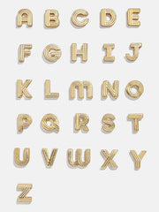 Retro Letter Custom Necklace - Retro Bubble Letter