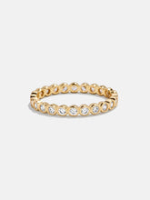 Amalie 18K Gold Ring - Gold/Pavé