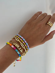 Bright Idea Enamel Beaded Bracelet Bundle - Multi