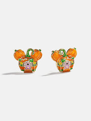 Disney Mickey Mouse Haunted Pumpkin Earrings - Pumpkin