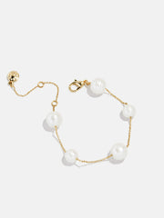 Blair Pearl Bracelet - White