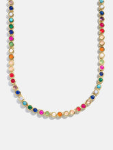 Nina Semi-Precious Necklace - Gold/Multi