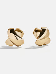 Melanie Stud Earrings - Gold