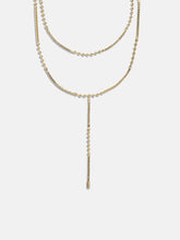 Amaya Lariat Layered Necklace - Gold