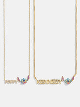 Disney Stitch Custom Nameplate Necklace - Block