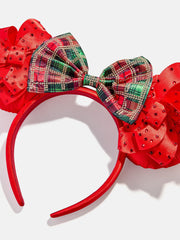Disney Minnie Mouse Gift Bow Ears Headband - Minnie Mouse Gift Bow Ears