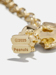 Peanuts Snoopy Pendant Necklace - Gold
