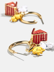 Peanuts Snoopy & Woodstock Charm Earrings - Snoopy & Woodstock