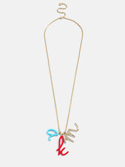 Letter Pop Custom Initial Necklace - Gold