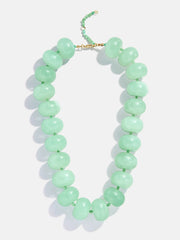 Joan Semi-Precious Necklace - Green Jade